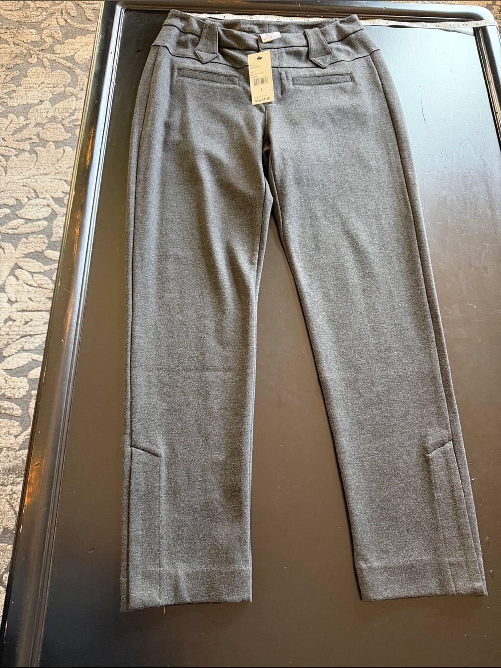 CAbi barrister trouser  Charcoal Gray Dress Pants - Straight Leg